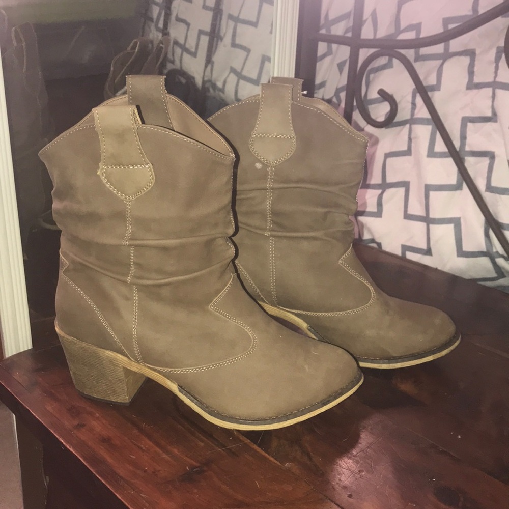 Brown Heel Boots